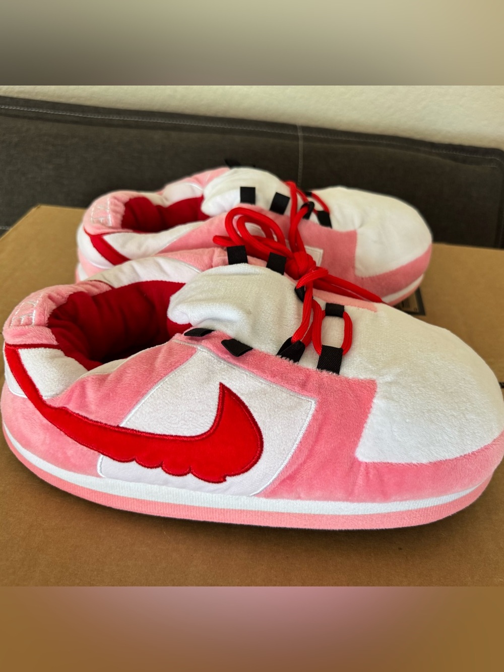 Plush Slippers, Fits 36-46 Euro